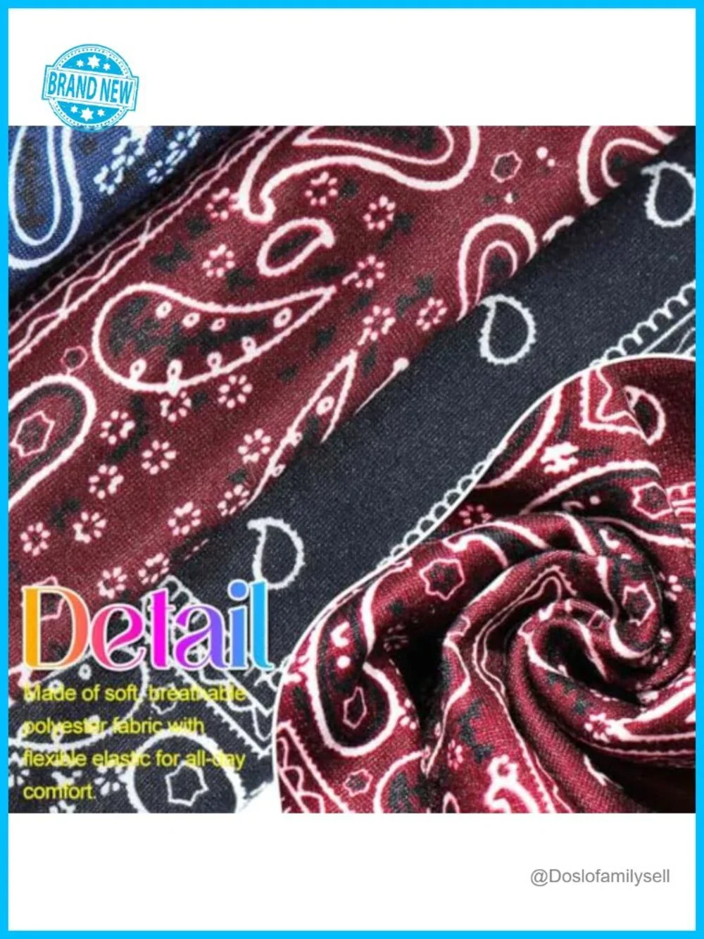 Boho Wide Headbands Knotted Head Wraps African Head Scarf Motorcycle Hair
